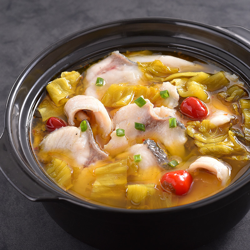 良い家の鍋の底の料の酸っぱい魚の水煮の魚のサマンサの調味料はトマトの骨のスープの麻辣香の鍋の調味料を包みます。