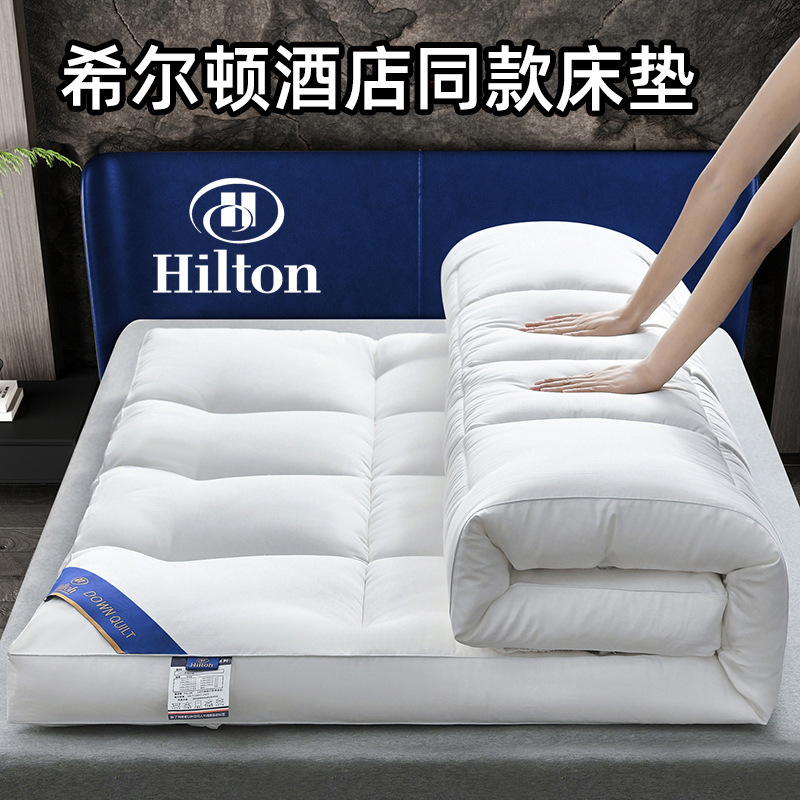 Five-Star Hotel Mattress Soft Cushion Student Dormitory Feather Velvet Mattress Thickened Tatami Mattress Wholesale