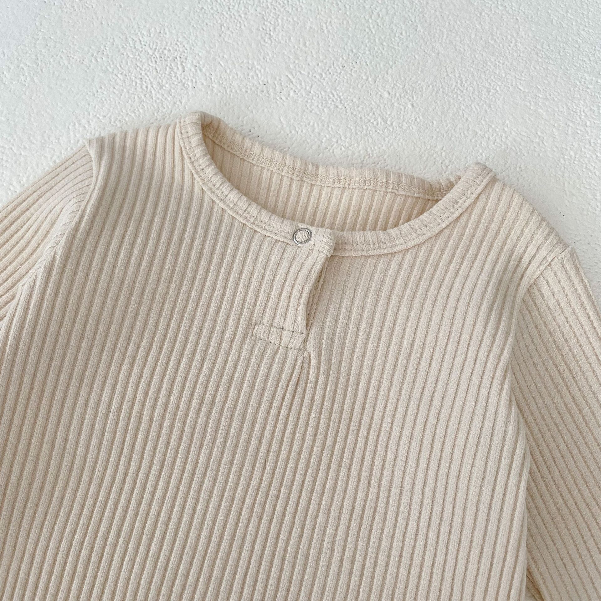 2024 Herbst Mädchen Baby Pit Krawatte Rundhals Langarm Hoodie Overall Dreieck Kletteranzug mit Hut inklusive_voghion.com