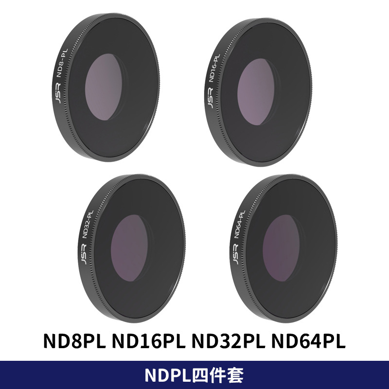 Para DJI Action4/5Pro Instalación de rosca universal Accesorios de cámara deportiva DJI Filtro