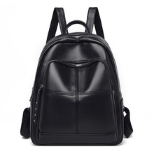 2021新款女双肩包韩版潮流个性百搭单肩双肩多用背包软面产地货源