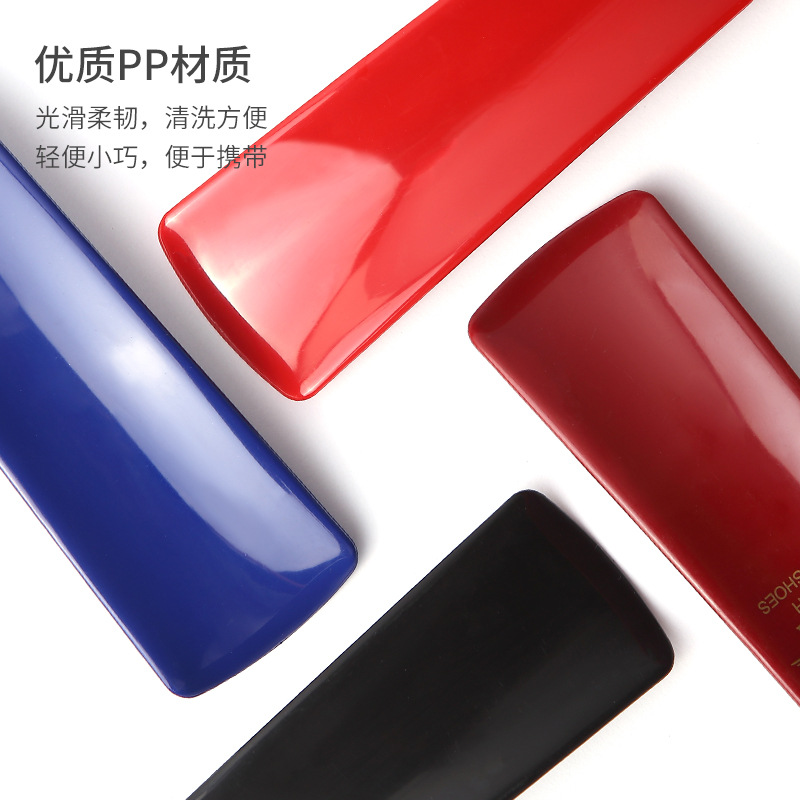 Precio de fábrica de plástico pequeño tirador de zapatos durable portátil tirador de zapatos bomba de zapatos hogar diario zapatos slip-on Hotel