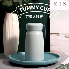 Antmi Cross-Border Women's Large-Belly Mug, Stainless Steel Thermos, Outdoor & Student-Style Portable Cup—Wholesale for Promotional Gifts