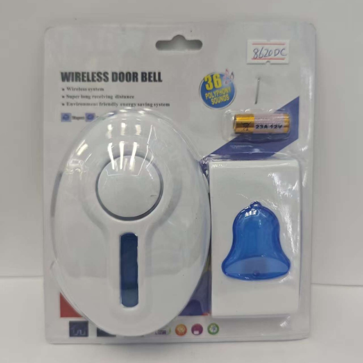 Foreign trade home wireless long-distance doorbell smart electronic…