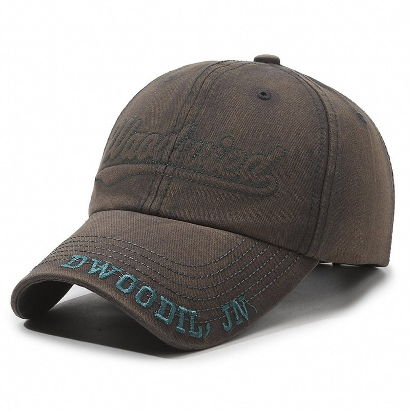 Baseball Cap For Men And Women Washed Denim Summer Sun Hat_voghion.com