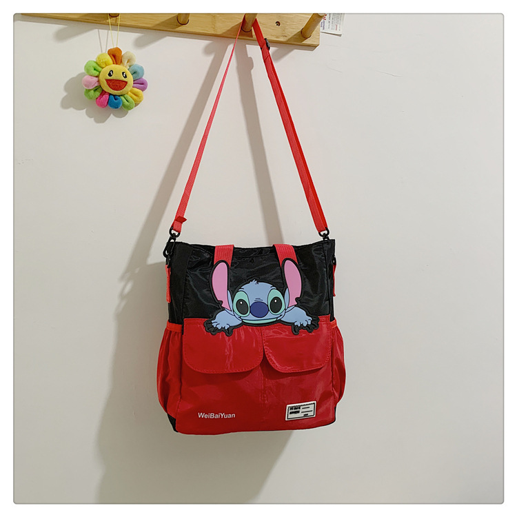 A new, versatile, large-capacity single-shoulder crossbody bag with a cute and girlish heart for student tutoring in the Korean version of Instagram undefined