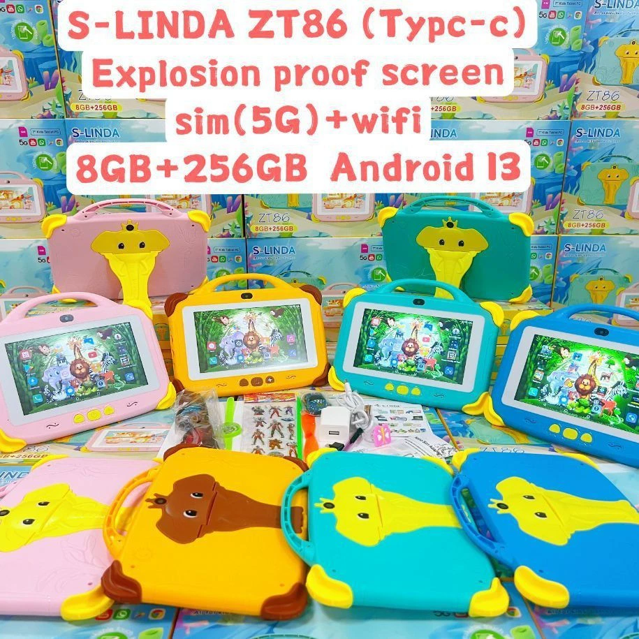 Трансграничный планшетный ПК/S-LINDA/ZT86 детский планшет для звонков через SIM-карту и Wi-Fi
