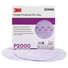 3M260L��ɫ��ĥɰ�� 30666  Hookit Purple Finishing Disc P2000