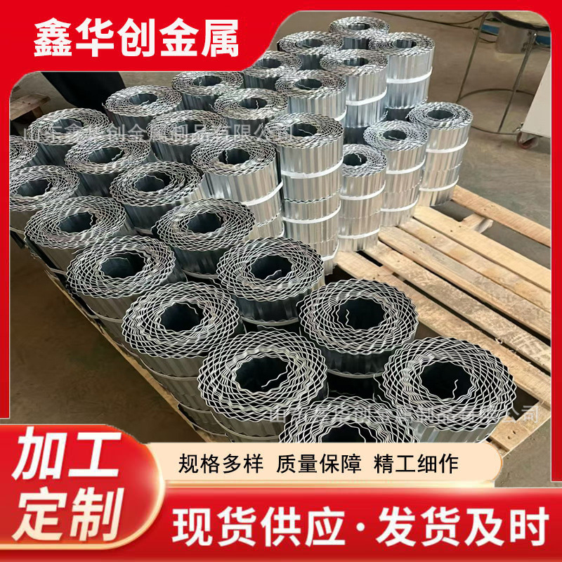 户外防腐花园装饰围边 耐候钢板地插栅栏 波浪围边 平板花园围栏