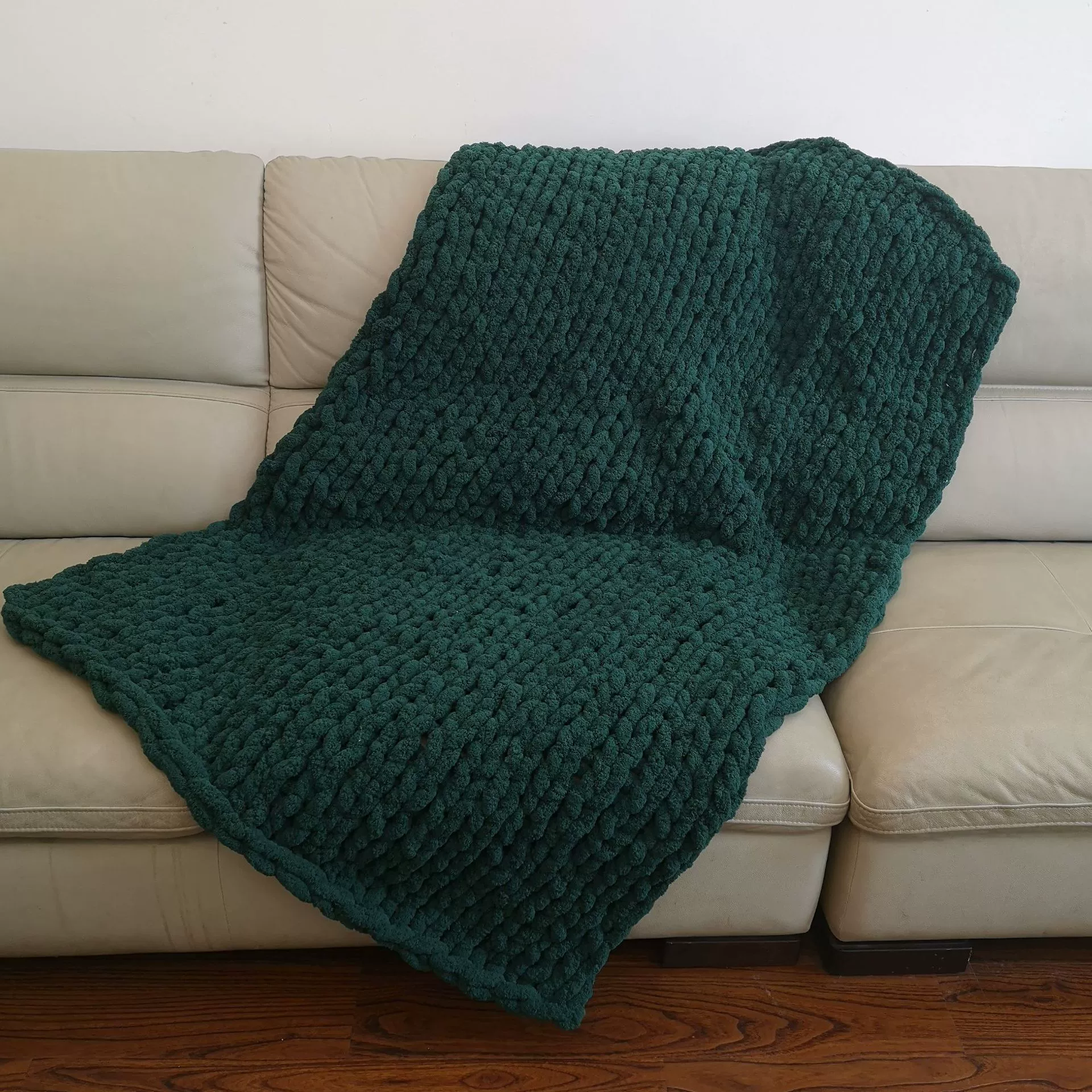 Knitted woven duvet, sofa, DIY, Amazon, wish