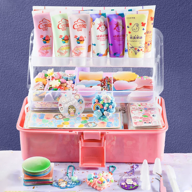 Крема наклейка, игрушка, набор материалов, DIY