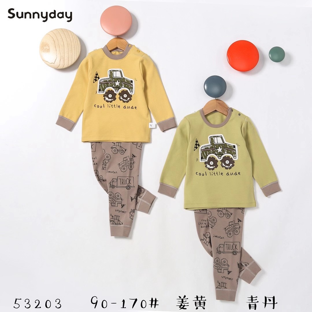 Niños y niñas super suave ropa interior de terciopelo de doble cara ropa interior para niños invierno invierno invierno ropa interior de invierno pantalones de invierno set al por mayor