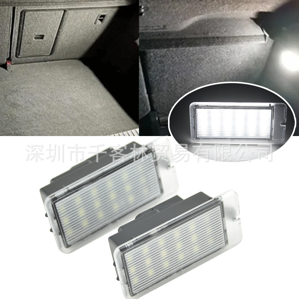 Nissan LED Trunk Light for Nissan Qashqai Juke Renault Megane (Other lights) - black