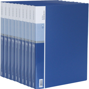 Deli Data Book 5004 40 Page Folder Insert Folder File Book A4 Student Test Paper Folder Data Book