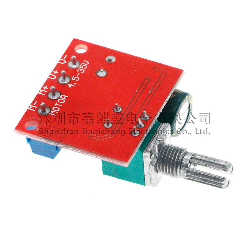 PWM直流电机调速器5V-35V调速开关 5A开关功能 LED调光器 5