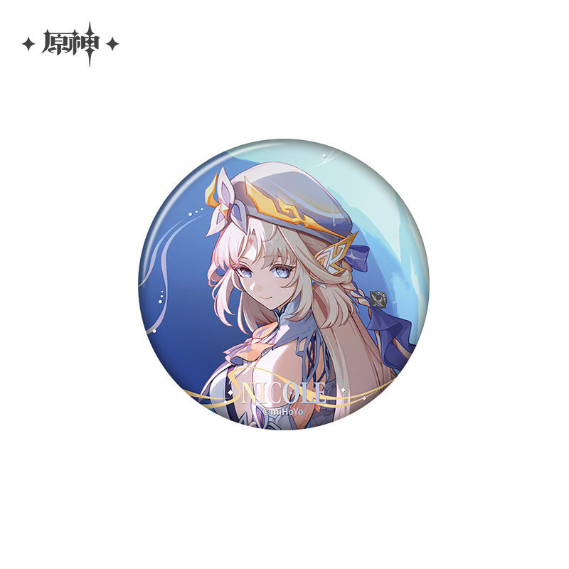 正規版ミハ遊原神バッジバーアクリルペンダント立牌パイルバッジウェンディ鐘離バッジ