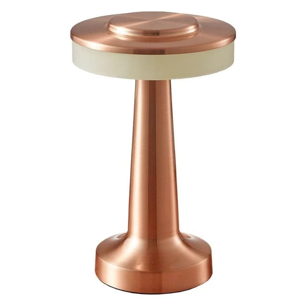 Lámpara de Mesa Táctil Mancuerna, Recargable, para Bar, Dormitorio y Camping