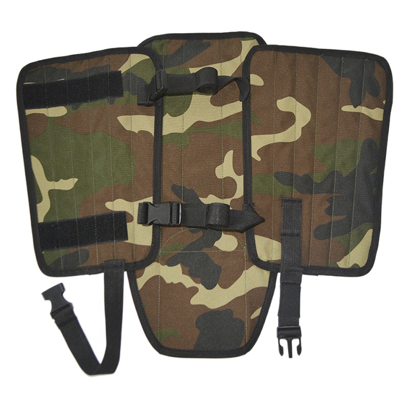 Outdoor Jungle Anti-mosquito Anti-snake Bite Anti-scratch Leg Guard Thickened Waterproof Snow Cover Patrol Kneepad Climbing Wear-resistant Leggings
