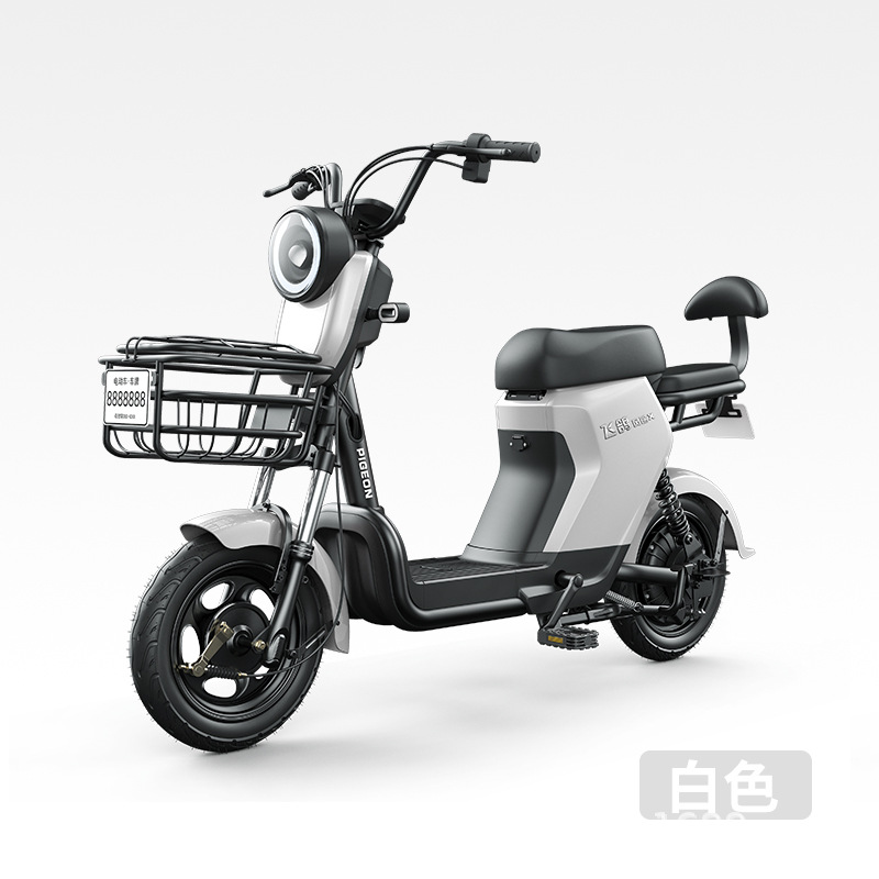 Nueva bicicleta eléctrica estándar nacional coche inteligente para mujeres para llevar 48V litio para adultos estudiantes padres e hijos pueden tomar la tarjeta