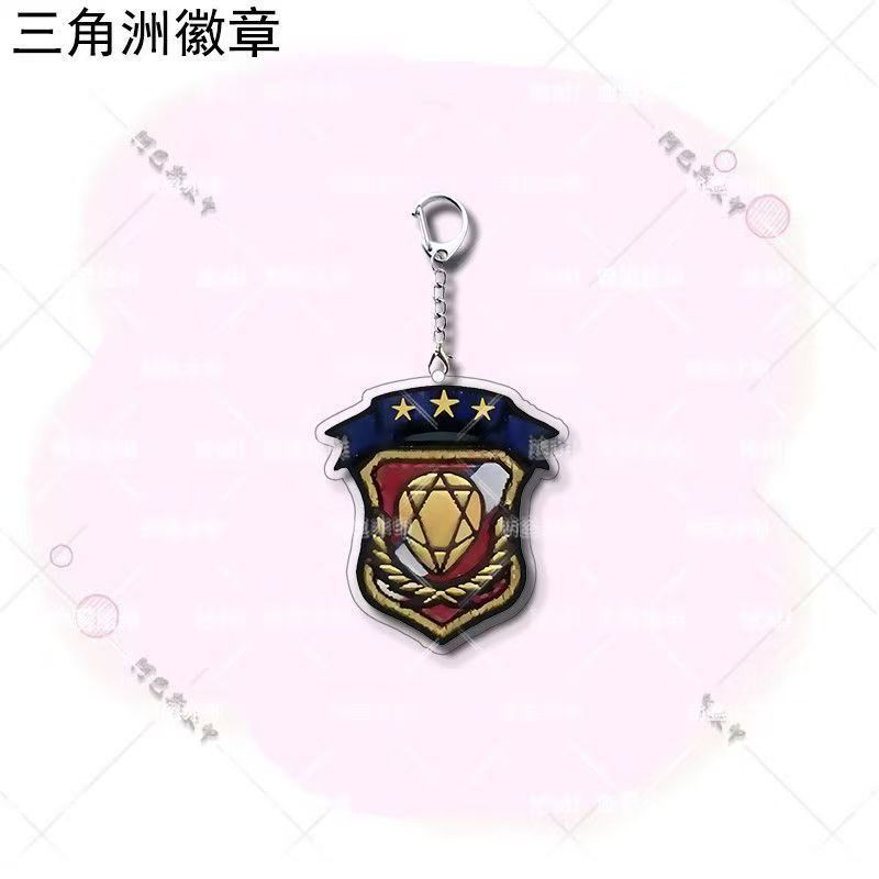 三角洲行动游戏周边亚克力钥匙扣天才少年威龙徽章个性背包士气章|undefined