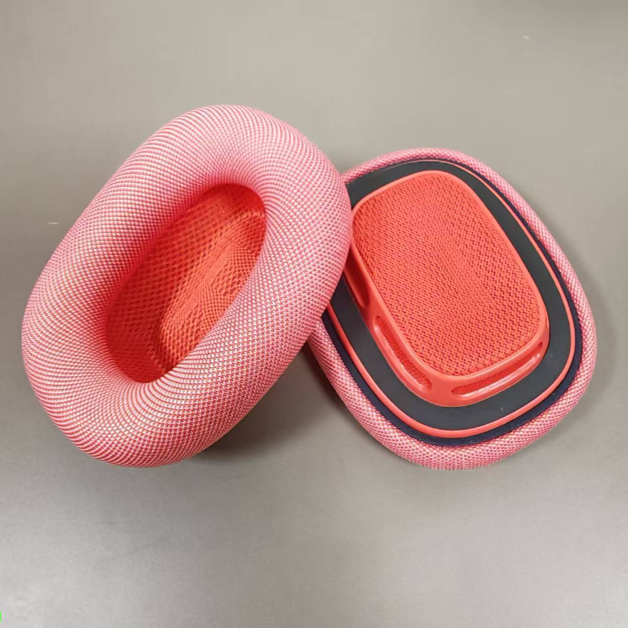 Original first-generation cherry blossom pink roller cloth earmuffs [single]