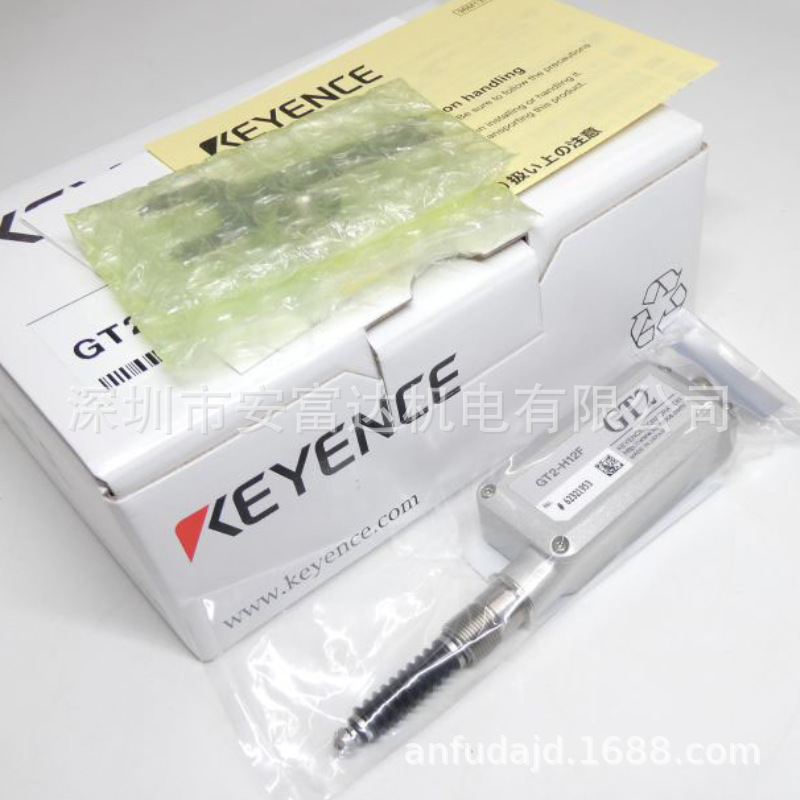 基恩士位移传感器接触式数字传感器GT2-H12F 全新原装 法兰模型