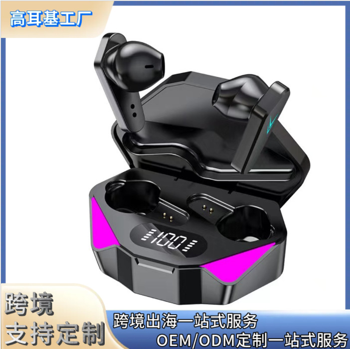 Comercio exterior transfronterizo X15 auriculares Bluetooth en el oído de larga duración inalámbrica de larga duración TWS auriculares Bluetooth deportivos