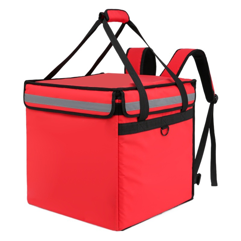 Dual hombro mochila tipo caja de comida portátil impermeable caja de comida portátil caja de aislamiento portátil personalizada caja de aislamiento para llevar