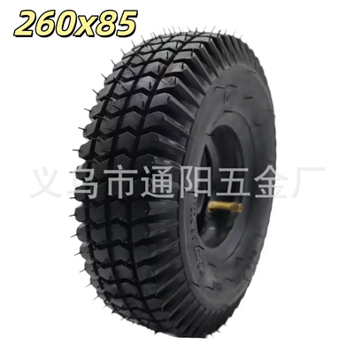 10inch Wide Tire 260X85 Inner and Outer Tire for Elderly Scooter 3.00-4 Inner and Outer Tire for Stroller Wheelchair 300-4 Tire