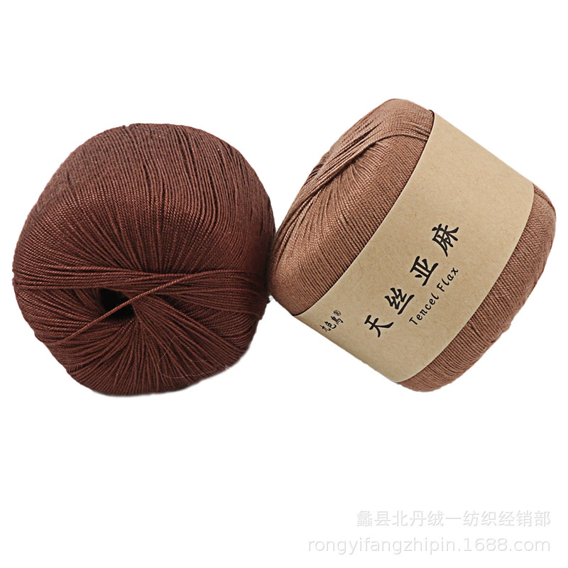 Woven lace silk threads handmade, sweater, cotton ball of yarn, crochet, 5 size, DIY