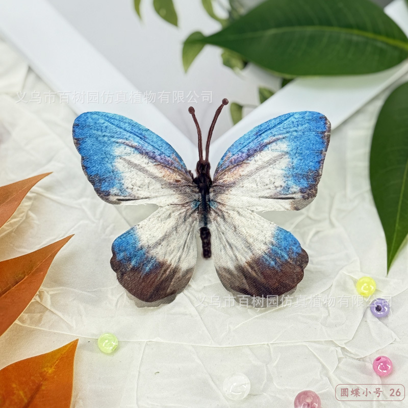 仿真花仿真蝴蝶 3D打印立体蝴蝶DIY高跟鞋鞋花饰品装饰配件氛围感|undefined