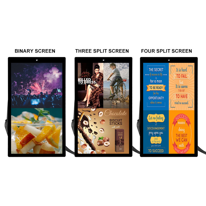 背包广告机，移动广告机，户外移动式广告