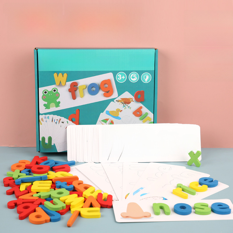 Wooden children's cognitive practice