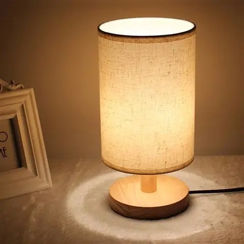 創意国風暖かい寝室のベッドの電気スタンド北欧の省エネ赤ちゃんの老人は夜の電気スタンドで電気スタンドを勉強します。|undefined