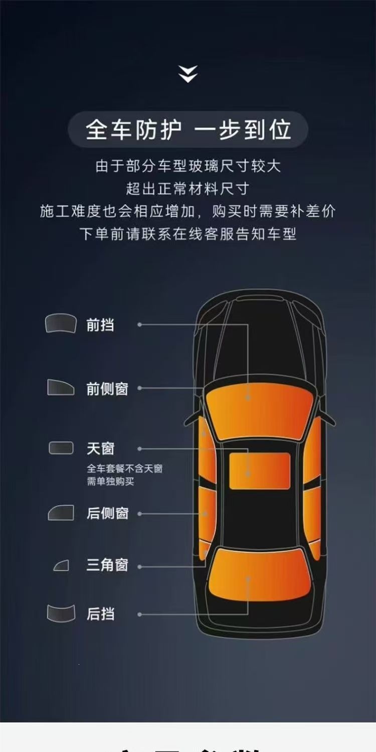 Dragon Film Houyi Car Film Car Glass Film Full Car Wrap Heat Insulation Uv Protection Nationwide Installation Included Full Car Wrap