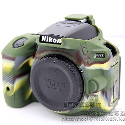 Suitable for Nikon D5500/5600 SLR Camera Silicone Cover Protective Cover Anti-crack Anti-scratch Waterproof Environmental Protection Silicone Suitable for Nikon D5500/5600 SLR Camera Silicone Cover Protective Cover Anti-crack Anti-scratch Waterproof Environmental Protection Silicone