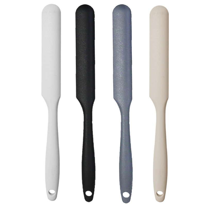 Cuchara de sopa de espátula de silicona transfronteriza 15 piezas sartén antiadherente espátula de silicona de acero inoxidable espátula de silicona utensilios de cocina al por mayor