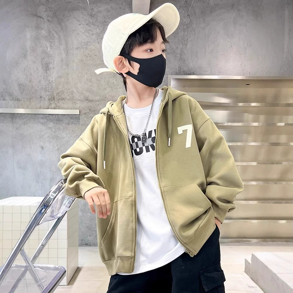 Мальчик осенний свитер 2024 новый детский корейский красавчик