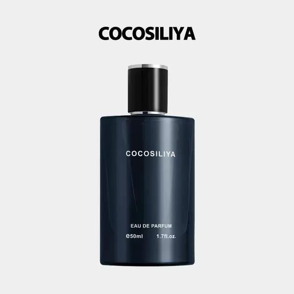 New COCOSILIYA blue men's perfume lasting fragrance blue flat for perfume gift box 50ML
