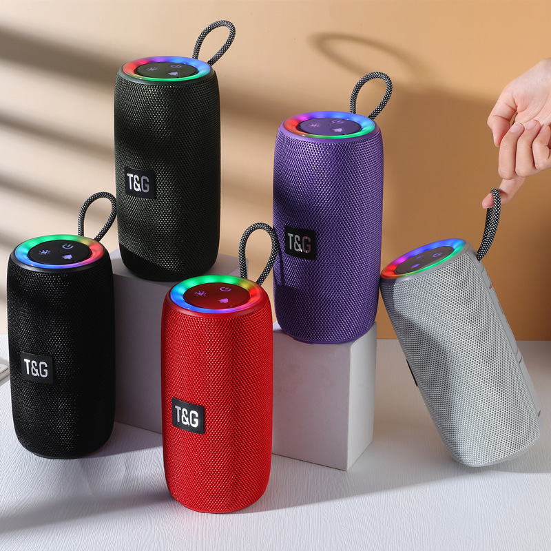 国境を越えた新型TG431 bluetoothスピーカーのサブウーファ屋外EQオーディオ無線カードledランプ効果bluetoothオーディオ|undefined