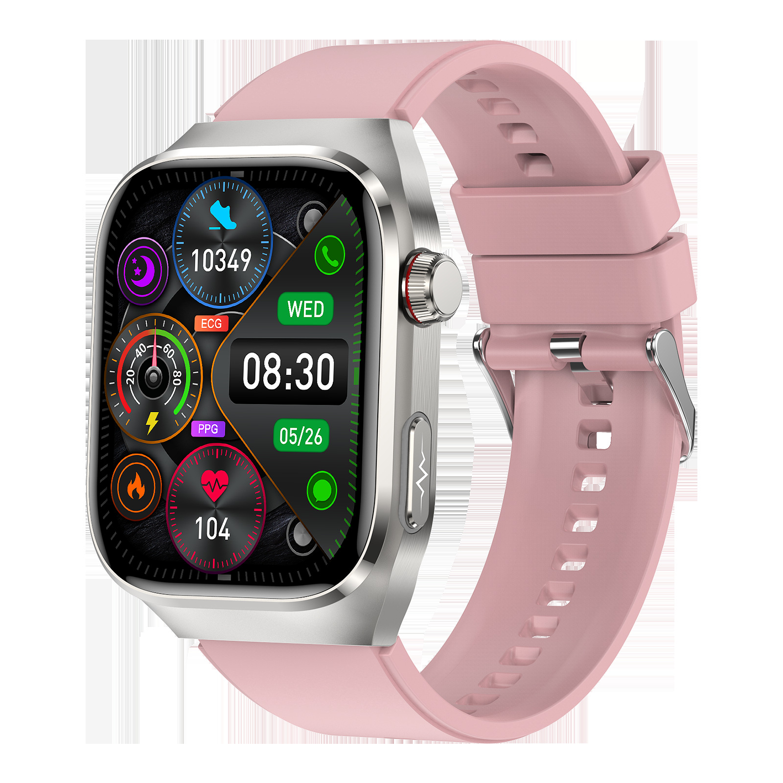 TK16 (DeepFit) ácido úrico lipídico temperatura corporal ECG calorías SOS amigos y familiares cuidan reloj inteligente Bluetooth