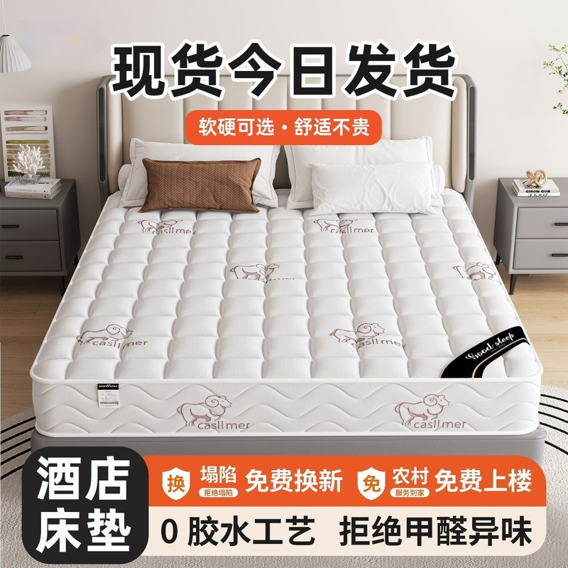 Simmons Mattress, Dual-Use Soft and Firm, 20cm Thick, 1.95m M, Household Double Economical Coconut Palm Spring Mattress