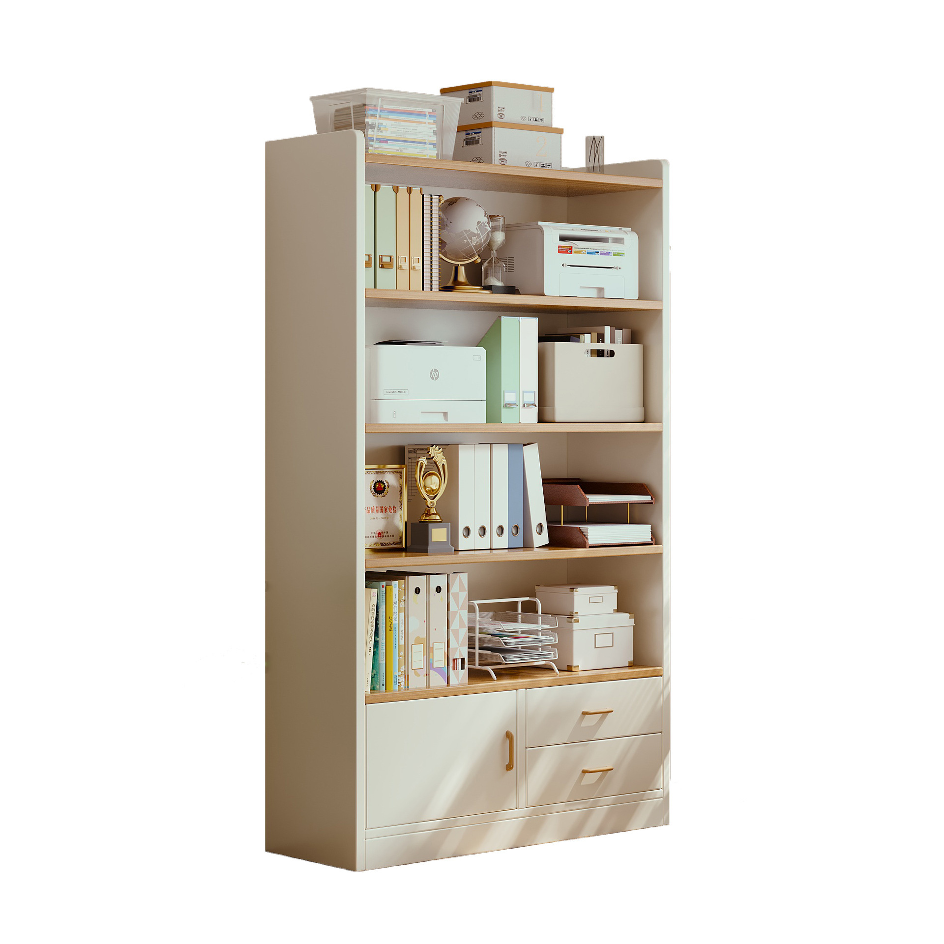 Gabinete de almacenamiento de madera maciza, gabinete de almacenamiento, sala de estar, gabinete de exhibición contra la pared, estante de piso para el hogar, estante multicapa, gabinete de almacenamiento