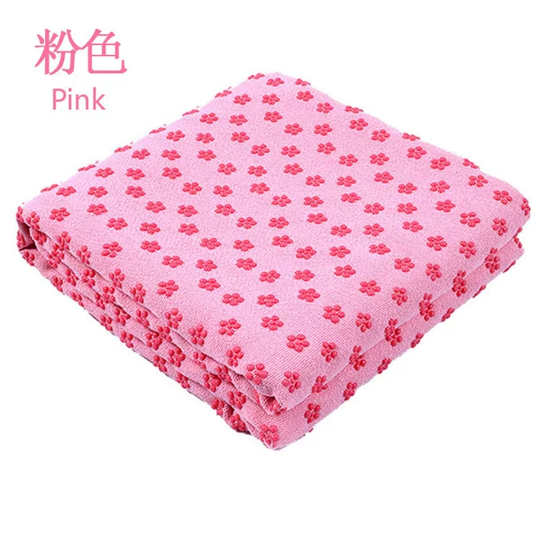 Yoga Towel, Thick Non-Slip Printed Yoga Blanket, Long Sweat-Absorbent Fitness Mat, Yoga Blanket, Mat Towel