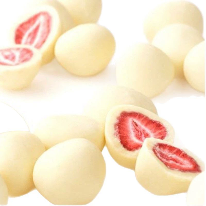 Снеки Тони Strawberry Chocolate, 60 г, цельные клубничные сердцевины, 3 варианта вкуса