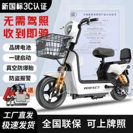 工厂直销电动自行车新款电动车成人电瓶车户外运动48V锂电池新品