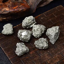 天然水晶黄铁矿黄铜矿原石矿石宝石金属愚人金原矿科普教学标本