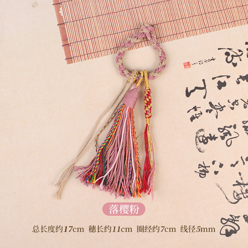 Cen 30m 手でこすった綿糸チベット編みロープ手作り DIY ブレスレット編みロープ多本耐摩耗性チベットロープ|undefined