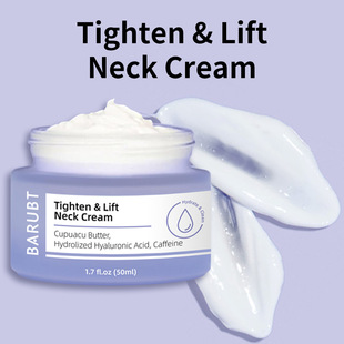 In-Stock Full English Barubt Neck Massage Cream for Lifting and Beautifying the Neck 50ml Cross-Border Neck Cream for Removing Neck Wrinkles
