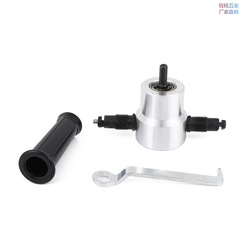 Manufacturer Direct Sale 160A Metal Sheet Double-Head Cutting Machine Curved Hole Punch Electric Shears Tin Cutting Tool